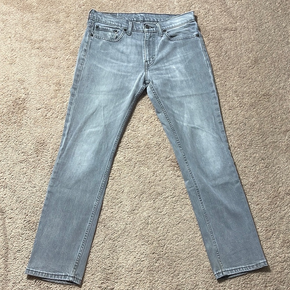 Levi’s 511 Slim Fit Jeans Gray Mens W32 L30